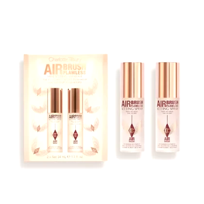 اسپری فیکس مینی شارلوت تیلبری Airbrush Flawless Setting Spray Mini Kit