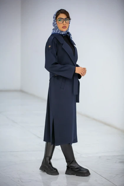 بارانی کجراه بغل چاک بلند