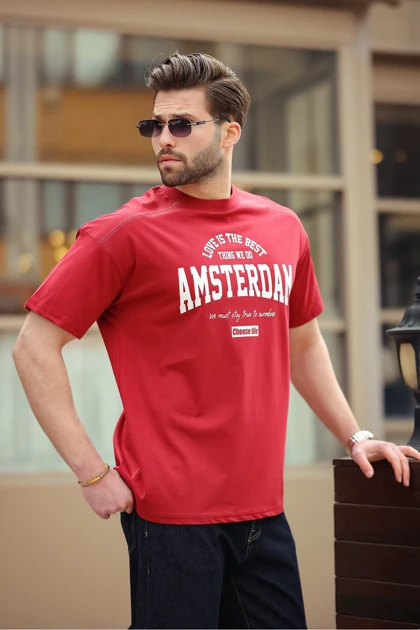 تیشرت مردانه اورجینال مدمکست madmext