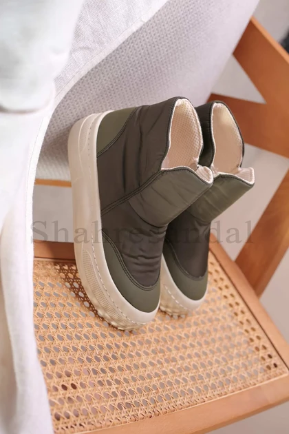 نیم بوت شمعی زنانه کد 4003