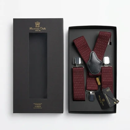 ساسبند طرح خال‌خال ریز برند Massimo Dutti