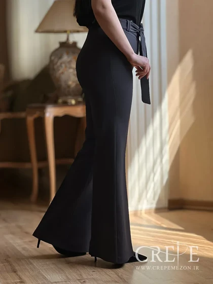 شلوار کرپ دمپا گشاد قد 104