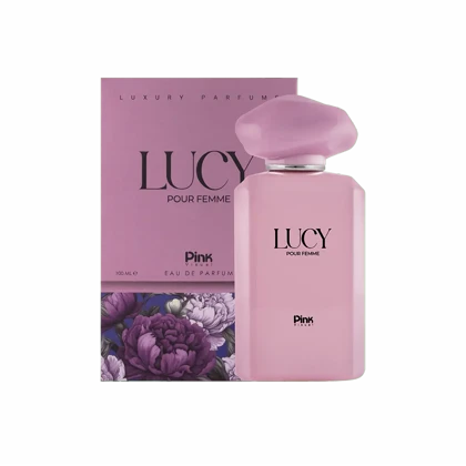 ادوپرفیوم زنانه پینک ویژوآل مدل Lucy حجم 100 میلی لیتر - رایحه Casamorati Bouquet Ideale