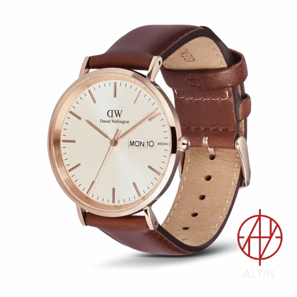 ساعت مچی دنیل ولینگتون Daniel Wellington مدل Classic Day Display کد DW00100829