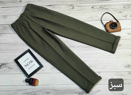 شلوار مام فوتر پشمی کد 40196