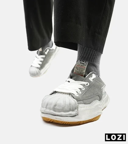 کفش کتانی مردانه خاکستری ADIDAS BLAKEY MMY LOW SNEAKER