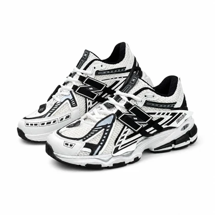 کتانی مردانه و بزرگ پا نیوبالانس سفید مشکی New BALANCE 1906