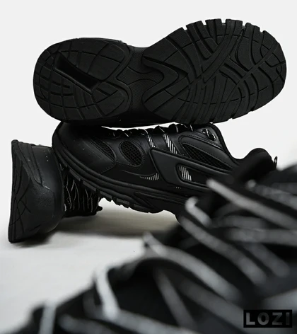 کفش کتانی بزرگ پا مشکی DIESEL S-SERENDIPITY SPORT مدل 6975