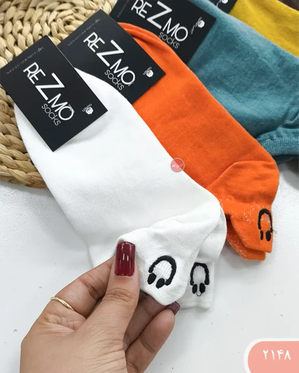 جوراب گلدوزی لبخند 2148