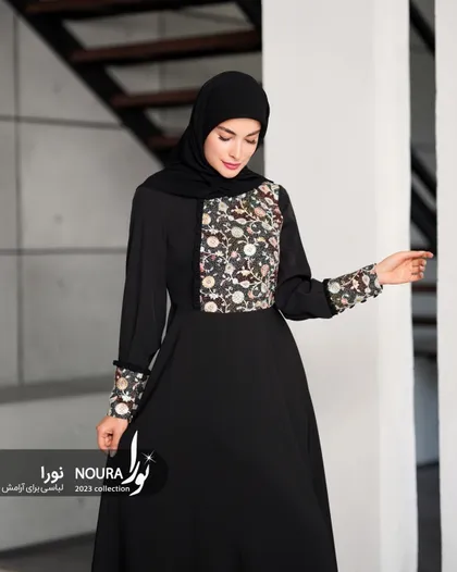 پیراهن روشنا مشکی