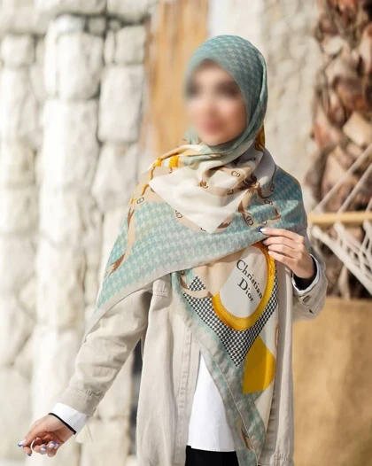 روسری مجلسی وارداتی زنانه دخترانه عیداااااااانههههههه🥰