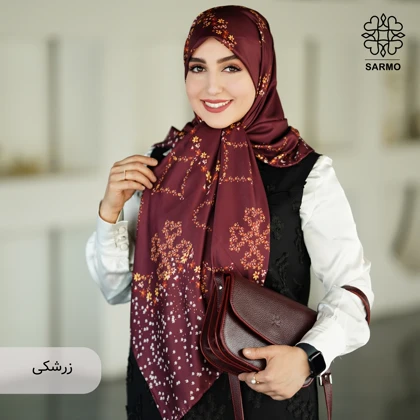 روسری ابریشم کجراه سارمولویی