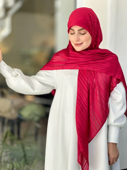 روسری حریر لمه سروین در رنگبندی