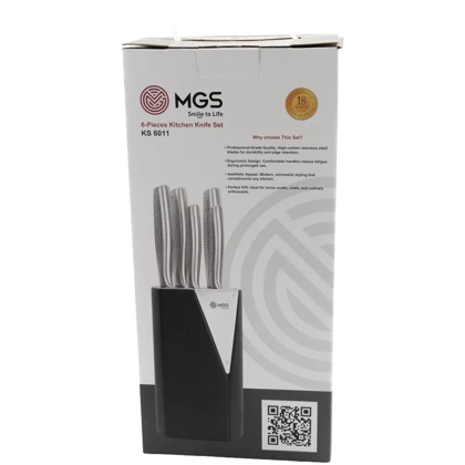سرویس چاقو 6 پارچه کد KS-6011