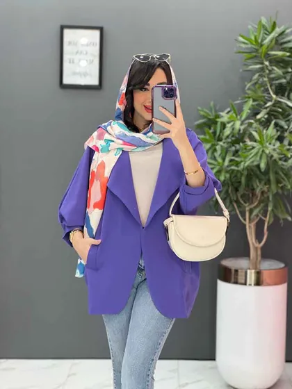 مانتو مازراتی کتی یقه آمریکایی