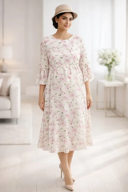 پیراهن بارداری گل آرا