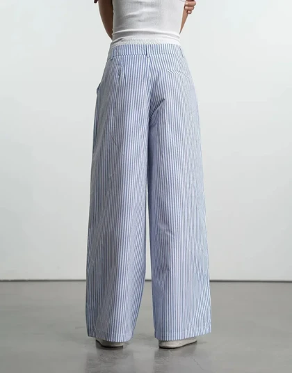 راه راه کمر سفید واید