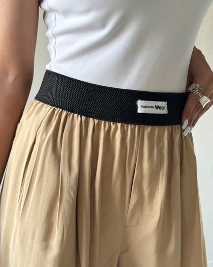 شلوار کمر کش کد 200238