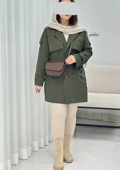 بارانی کتان لیلی