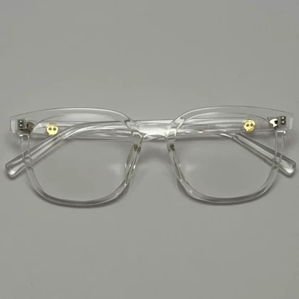 فریم عینک بلوکات طبی دیور DIOR کریستالی tr90 نرم و سبک به همراه کاور پارچه ای و دستمال - عینک کار با کامپیوتر و موبایل