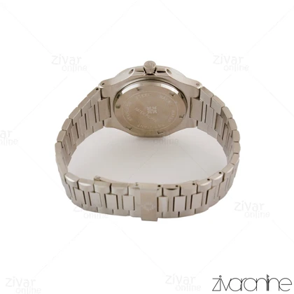 ساعت پتک فیلیپ ناتیلوس مردانه نقره ای صفحه تیفانی 105016