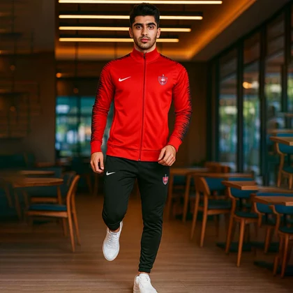 ست سویشرت شلوار پرسپولیس مردانه مدلJ92