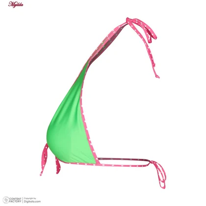 ست 2 تکه مایو دخترانه رنگ سبز