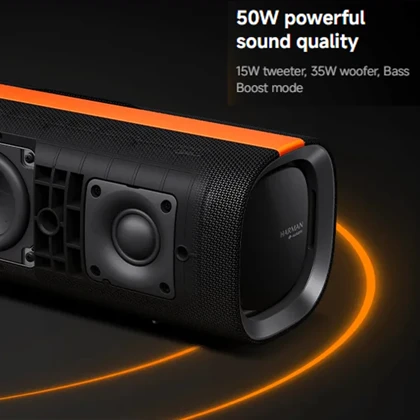 اسپیکر بلوتوثی شیائومی Xiaomi مدل MDZ-39-DB با نورپردازی 3D
