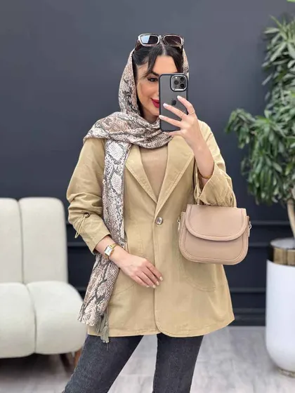 مانتو کمر گت ترلان
