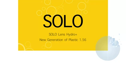 عدسی طبی سولو Solo lens Hydro 1.56