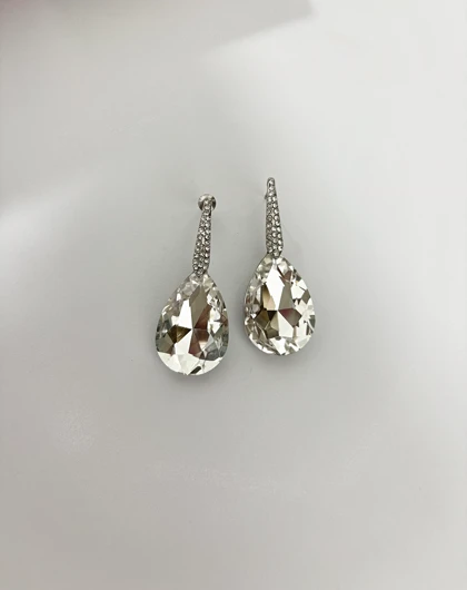 گوشواره فشن مجلسی تمام نگین886