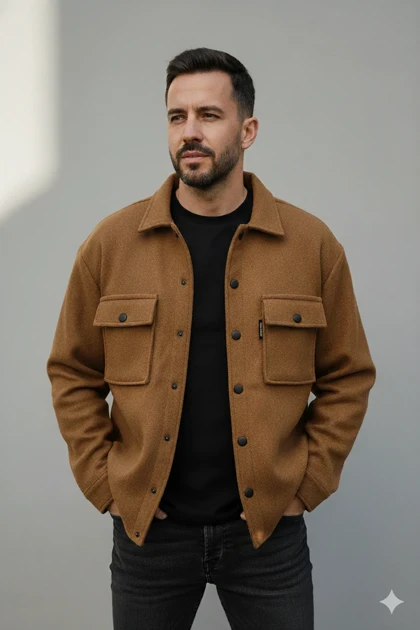 کت فوتر ضخیم پارچه ترک