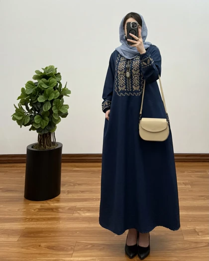 مانتو تابستانی بلند شانتون مدل سنتی