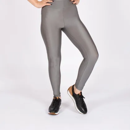 لگ دیسکوتایت نقره ای تیره شاین آگی - Agi Disco Leggings Gümüş
