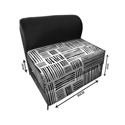 کاناپه تخت شو یک نفره سبدی مینیمال مدل M1165