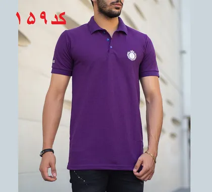 تیشرت جودون مردانه رنگ بنفش