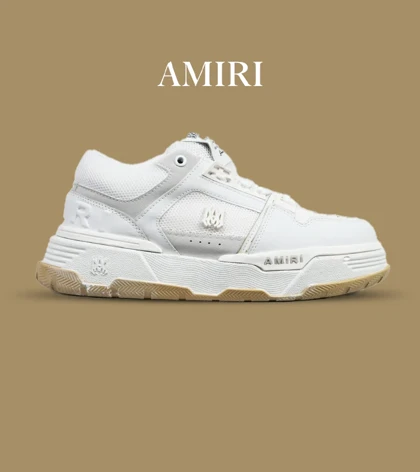کفش کتانی سفید AMIRI MA2 Leather مدل 5280