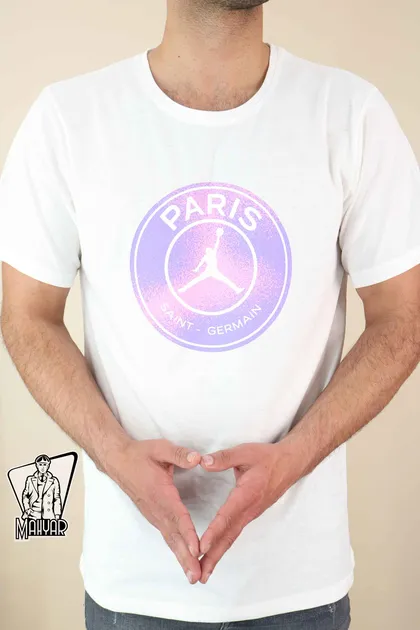 تیشرت یقه گرد مردانه PARIS