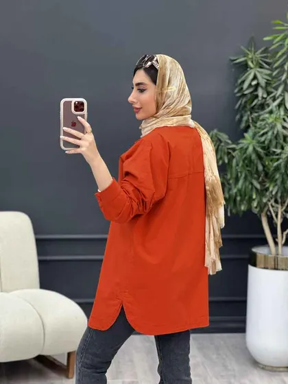 مانتو دو جیب شکیبا