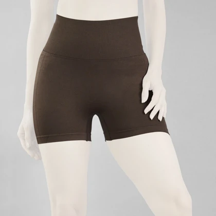 کشاله بند سیملس ورزشی زنانه مدل 6611 قهوه ای