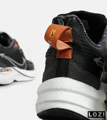 کفش کتانی مردانه و زنانه مشکی سفید نایک NIKE PEGASUS target مدل 7027