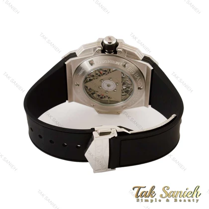 ساعت هابلوت کهکشانی مردانه سیلور پشت شیشه ای Hublot-4345-G