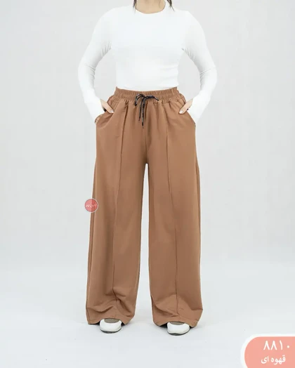 شلوار بگ برش‌دار 8810