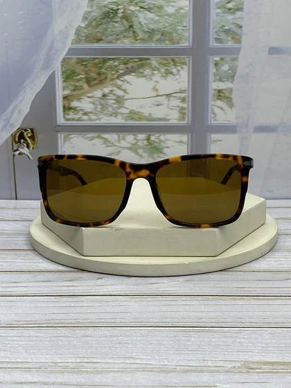 عینک آفتابی پرسول مدل PO3226/S فریم استات و کائوچو، عدسی شیشه‌ای UV400 با وضوح دید حرفه‌ای