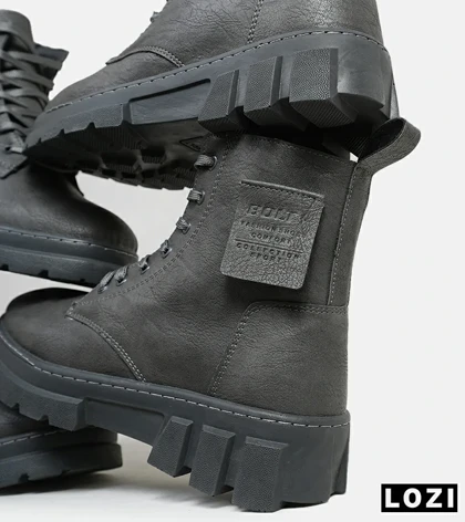 بوت ساق‌دار مردانه خاکستری Timberland