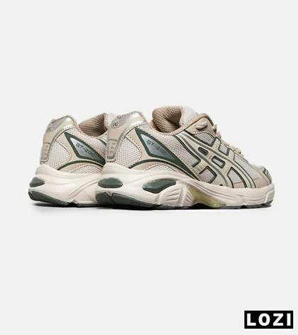 کفش کتانی مردانه و زنانه کرم سبز ASICS GT-2130 مدل 8389