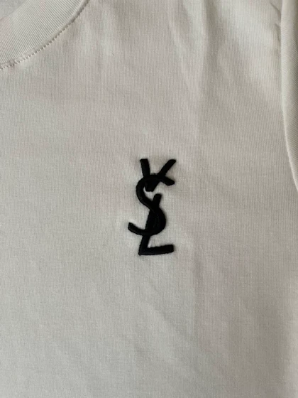 تیشرت YSL کد 232 سفید
