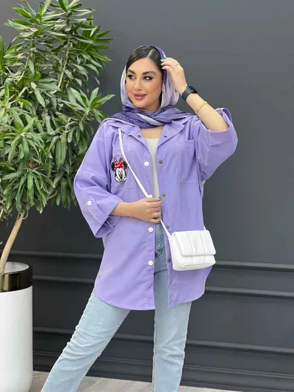 مانتو داکرون دوخت دار میکی موس