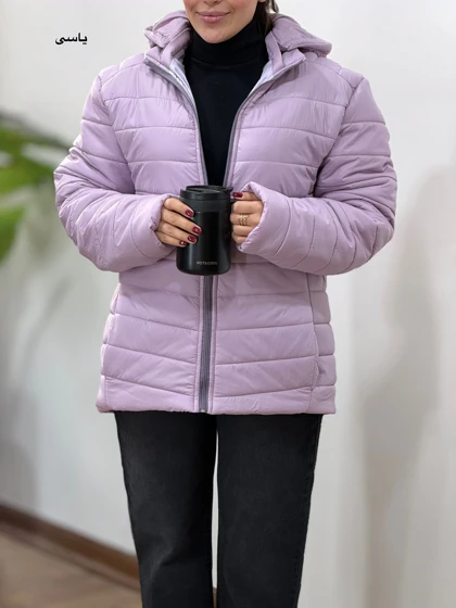 کاپشن زنانه کلاهدار الهه