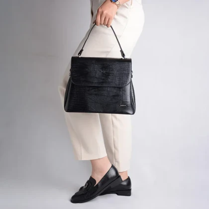 کیف دوشی چرم زنانه توسکا602